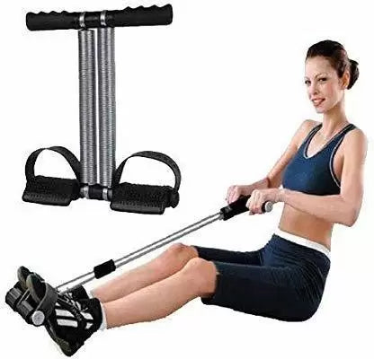 Tummy Trimmer Double Spring Exercise Machine – Leg, Thigh & Ab Exerciser