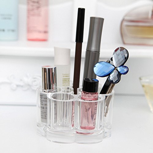 6 Slot Round Shape Lipstick Organizer