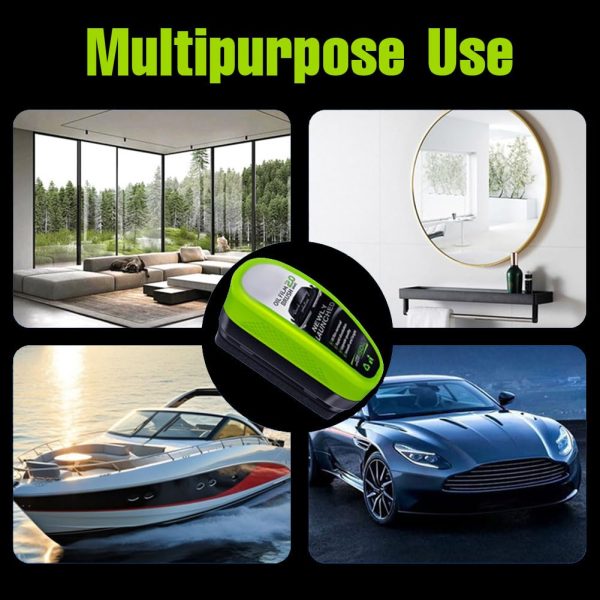 Oil Film Brush 2.0 with Extra Liquid-Clear Vision Car Windshield Cleaner (1pc)