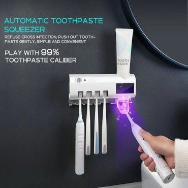 Toothpaste Dispenser & Holder
