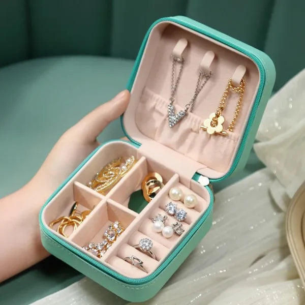 Jewellery Storage Box Leather