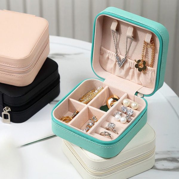 Jewellery Storage Box Leather