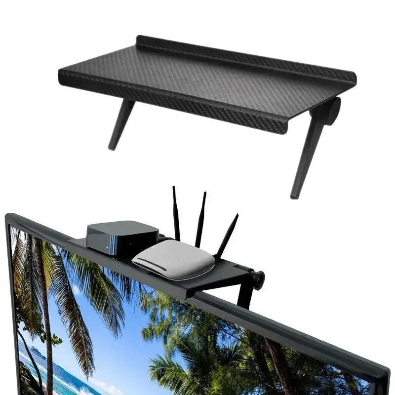 Adjustable TV Screen Storage Rack-Multi Purpose Organizer