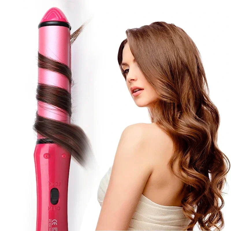 2 in 1 Hair Straightener-Fast Heat, Sleek Results