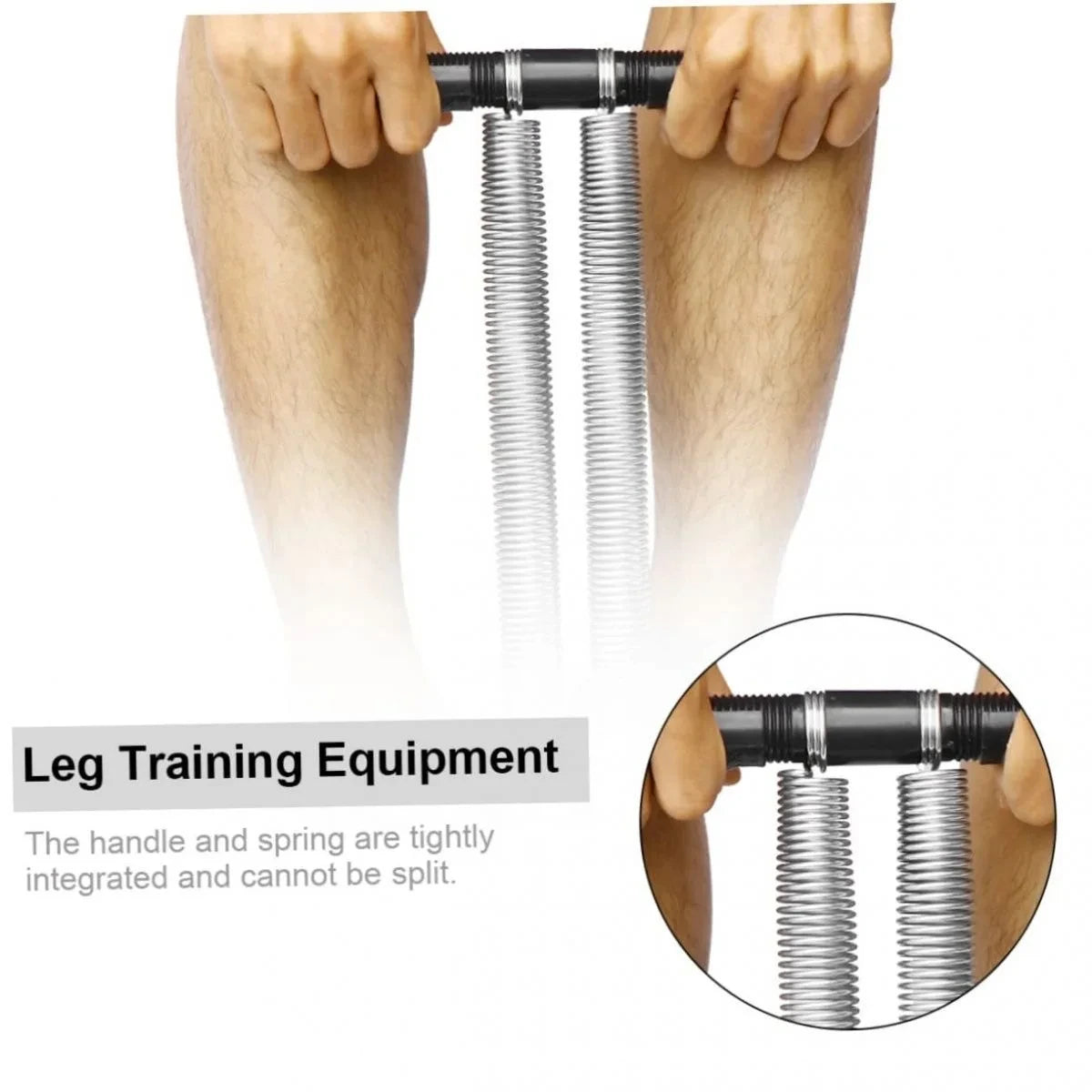 Tummy Trimmer Double Spring Exercise Machine – Leg, Thigh & Ab Exerciser