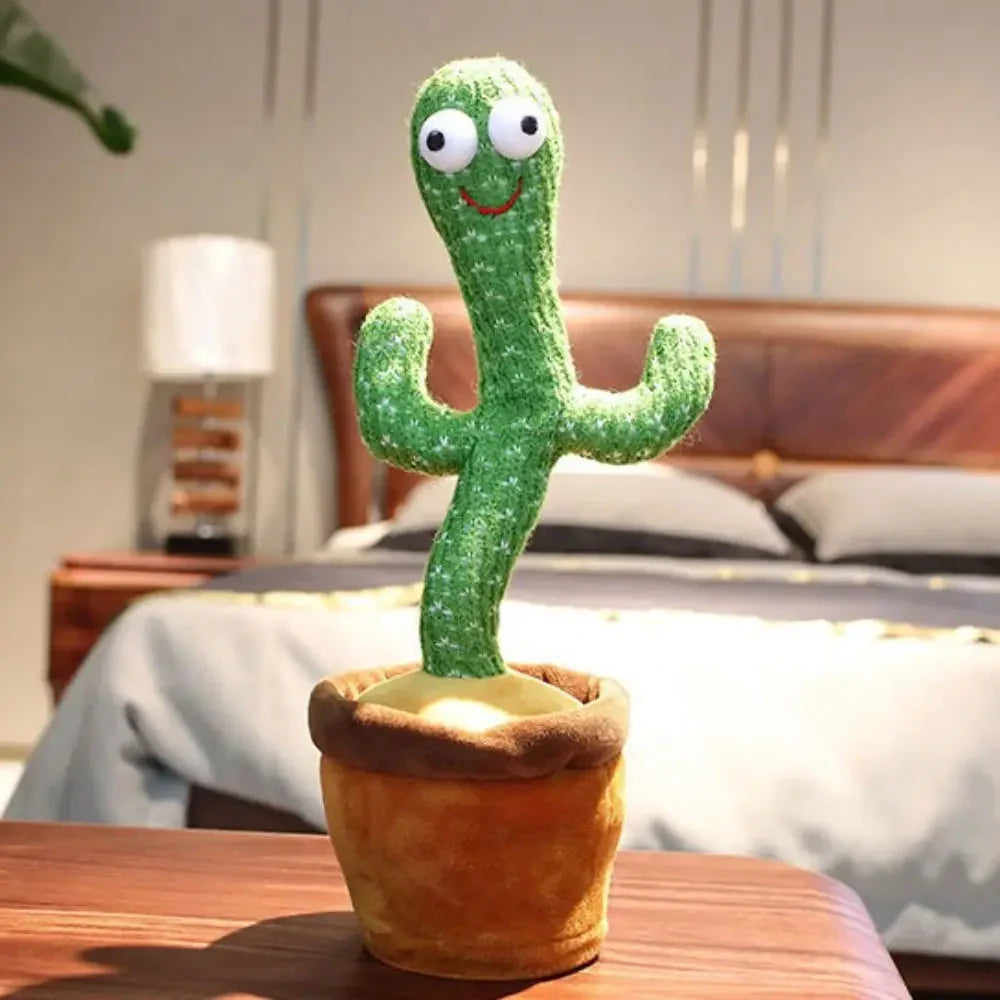 Dancing Cactus Toy – Musical & Talking Plush for Babies and Toddlers
