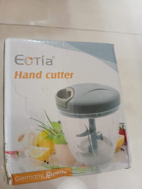 Hand-Pulled Multipurpose Chopper – Rope-Operated Vegetable & Meat Grinder