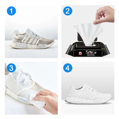 Disposable Shoe Cleaning Wipes
